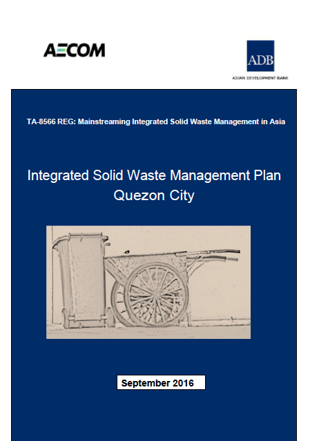 Integrated Solid Waste Management Plan: Quezon City | ADB Knowledge